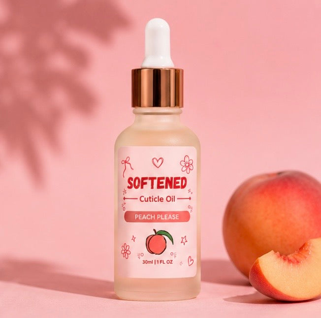 Peach Please Cuticle Oil Large Dropper